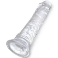 Klarer Realistischer Penis 19,7 cm Transparent von King Cock