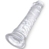 Klarer Realistischer Penis 19,7 cm Transparent von King Cock | Fesselliebe.de