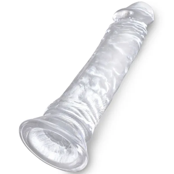 Klarer Realistischer Penis 19,7 cm Transparent von King Cock | Fesselliebe.de