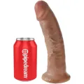 Realistischer Penis 21,7 cm Karamell von King Cock