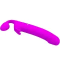 Zanini Strapless Strap-On 10 Vibrationen Lila von Pretty Love