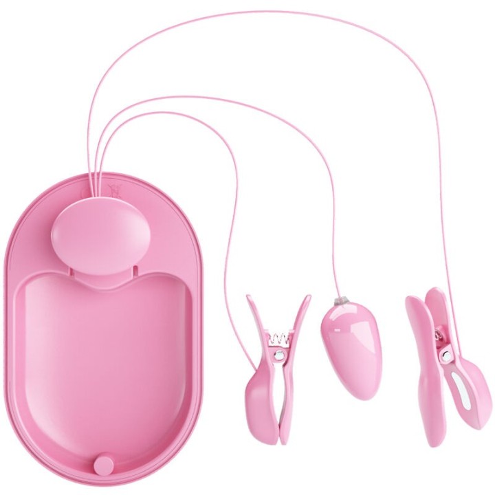 Überraschungsbox Rosa Elektrostimulationspinzette von Pretty Love Flirtation | Fesselliebe.de
