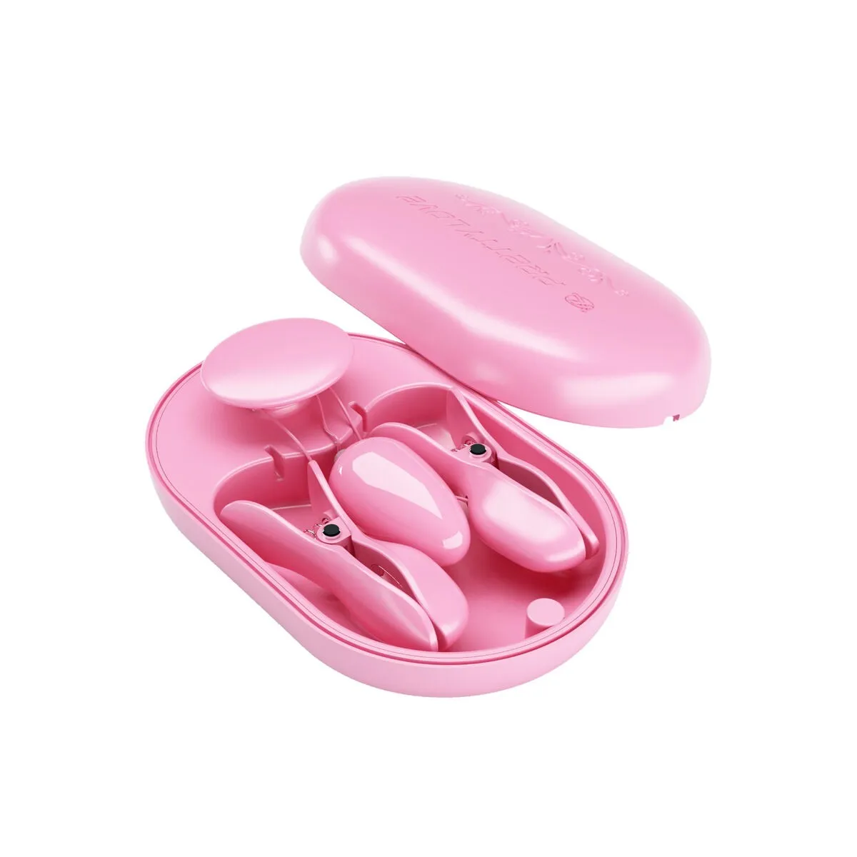 Überraschungsbox Rosa Elektrostimulationspinzette von Pretty Love Flirtation | Fesselliebe.de