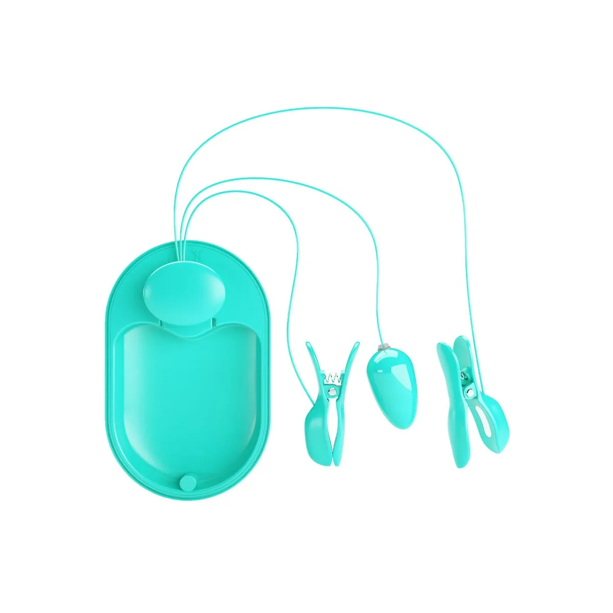 Surprise Box Blaue Elektrostimulationspinzette von Pretty Love Flirtation | Fesselliebe.de