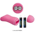 Romantische Wellenpizzen mit Vibration und Fuchsiaelektroschock von Baile Stimulating