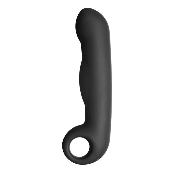 Ovid Silikon Schwarz Dildo von Electrastim | Fesselliebe.de