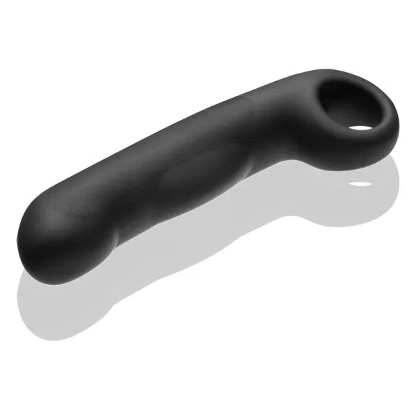 Ovid Silikon Schwarz Dildo von Electrastim | Fesselliebe.de
