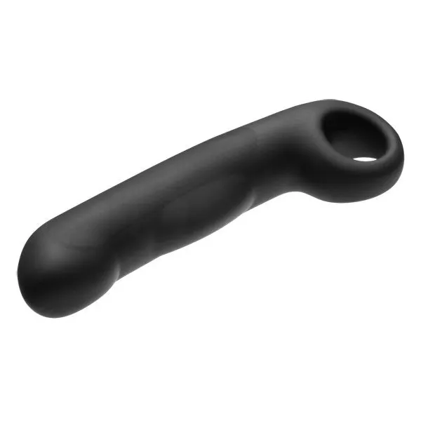 Ovid Silikon Schwarz Dildo von Electrastim | Fesselliebe.de