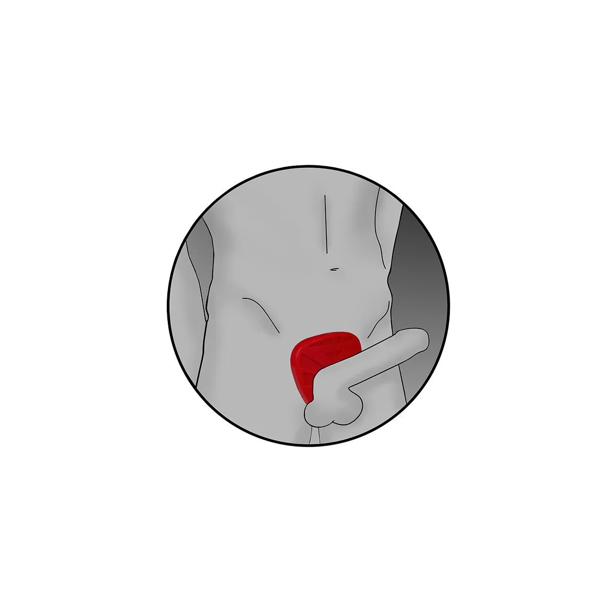 Silikon Fusion Viper Cock Shield von Electrastim | Fesselliebe.de