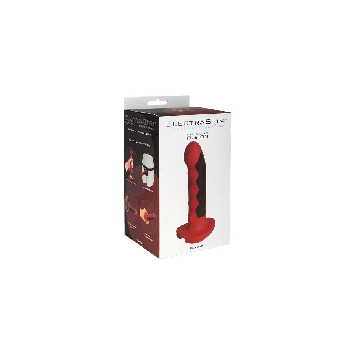 Silikon Fusion Komodo Dildo von Electrastim | Fesselliebe.de