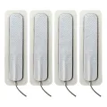 4 X Lange Selbstklebende Pads 1,5 cm X 7,5 cm von Electrastim