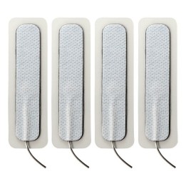 4 X Lange Selbstklebende Pads 1,5 cm X 7,5 cm von Electrastim | Fesselliebe.de
