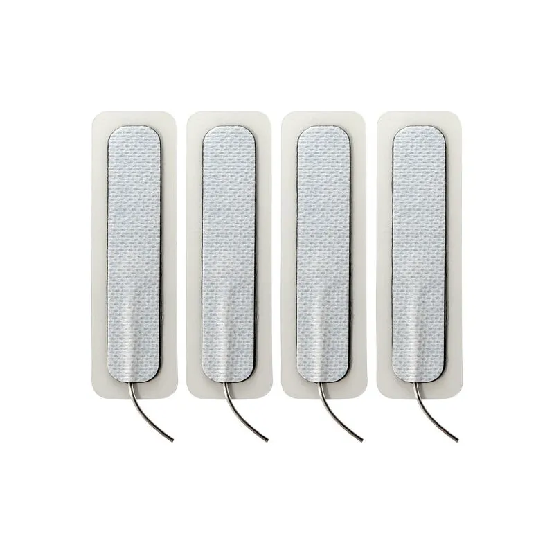 4 X Lange Selbstklebende Pads 1,5 cm X 7,5 cm von Electrastim | Fesselliebe.de