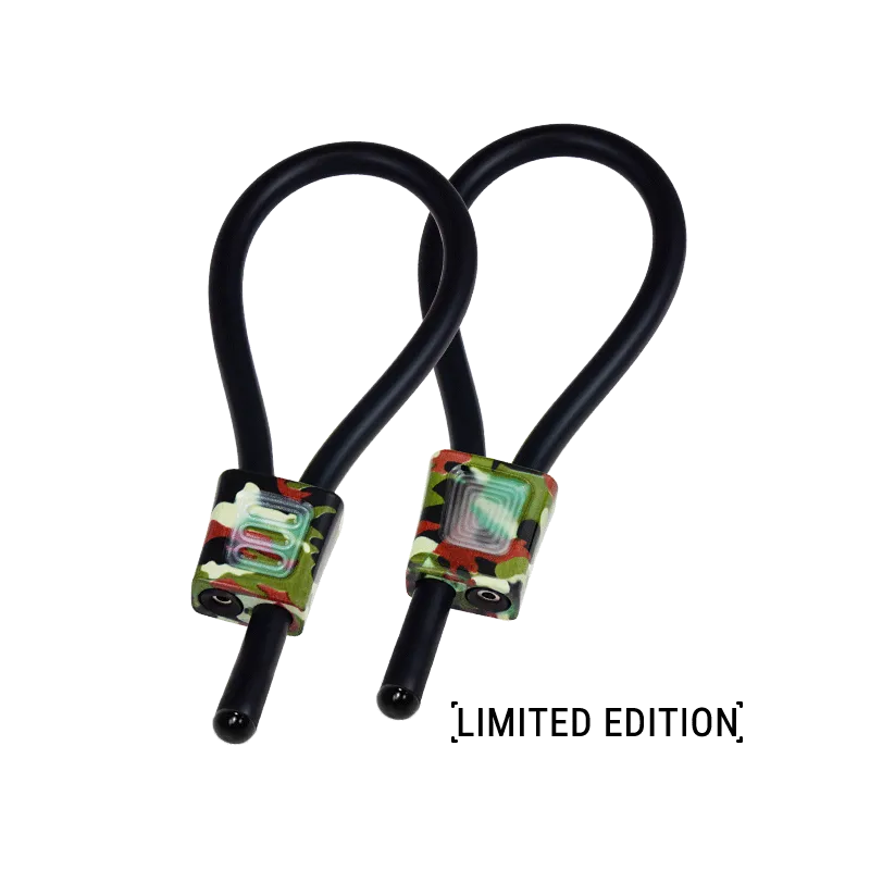 Prestige Electraloops Verstellbare Cockringe Camouflage von Electrastim | Fesselliebe.de