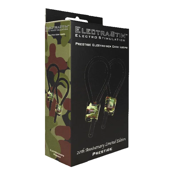 Prestige Electraloops Verstellbare Cockringe Camouflage von Electrastim | Fesselliebe.de