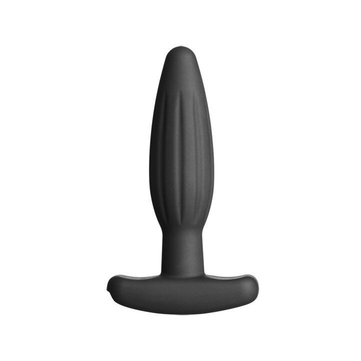 Silikon Schwarz Rocker Butt Plug Klein von Electrastim | Fesselliebe.de