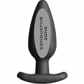Silikon Schwarz Rocker Butt Plug Gro von Electrastim