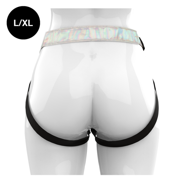 Fantasy-Geschirr - Schillerndes Geschirr L/XL von Mythology Fantasy Harness | Fesselliebe.de