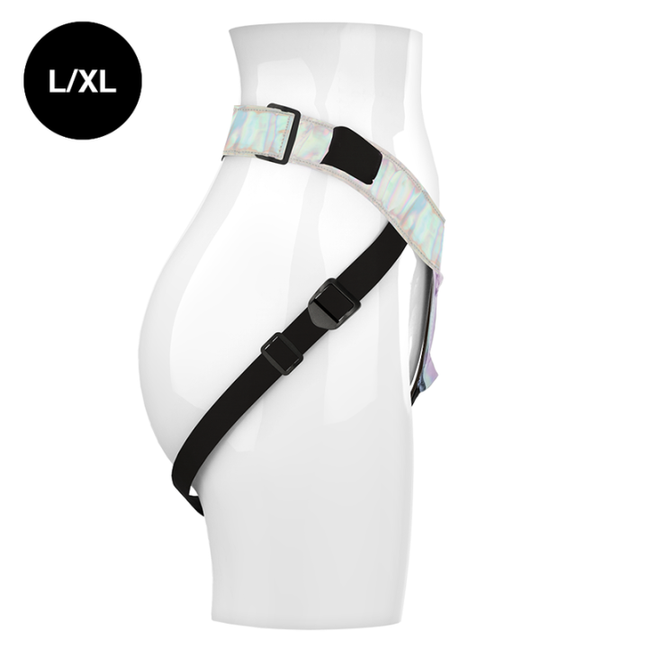 Fantasy-Geschirr - Schillerndes Geschirr L/XL von Mythology Fantasy Harness | Fesselliebe.de