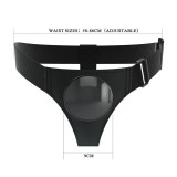 Schwarzes Universalgeschirr von Pretty Love | Fesselliebe.de