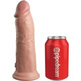 Elite Deluxe Verstellbares Harness-Kit Ring mit Hoden & Dildo 20,3 cm von King Cock | Fesselliebe.de