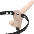 Doppelte Penetration, Fleisch-Vibrator von Fetish Submissive Harness