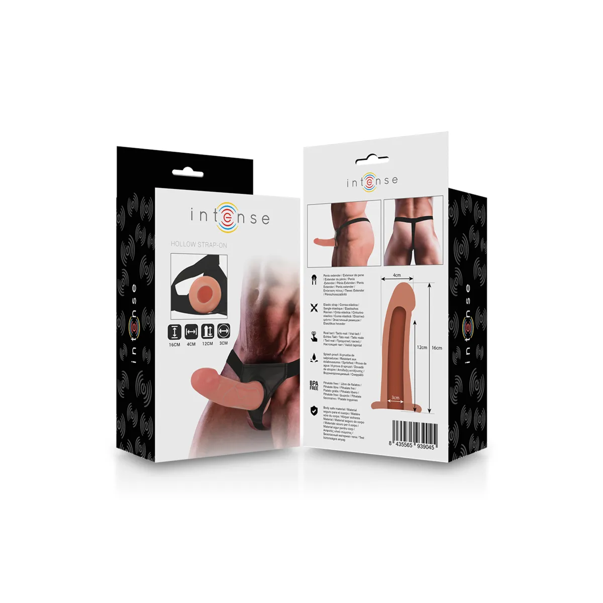 Hohlgeschirr mit Dildo 16 X 3 cm von Intense Couples Toys | Fesselliebe.de