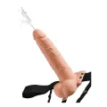 Verstellbarer Gurt mit realistischem Penis mit Spritzenden Bällen 19 cm von Fetish Fantasy Series