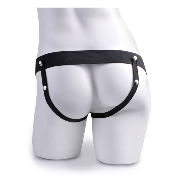 Verstellbarer Gurt mit realistischem Penis mit Spritzenden Bällen 19 cm von Fetish Fantasy Series | Fesselliebe.de