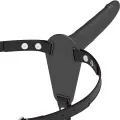 Schwarzes Silikon 15 cm von Fetish Submissive Harness