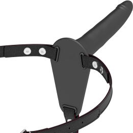 Schwarzes Silikon 15 cm von Fetish Submissive Harness | Fesselliebe.de
