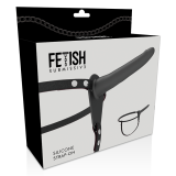 Schwarzes Silikon 15 cm von Fetish Submissive Harness | Fesselliebe.de