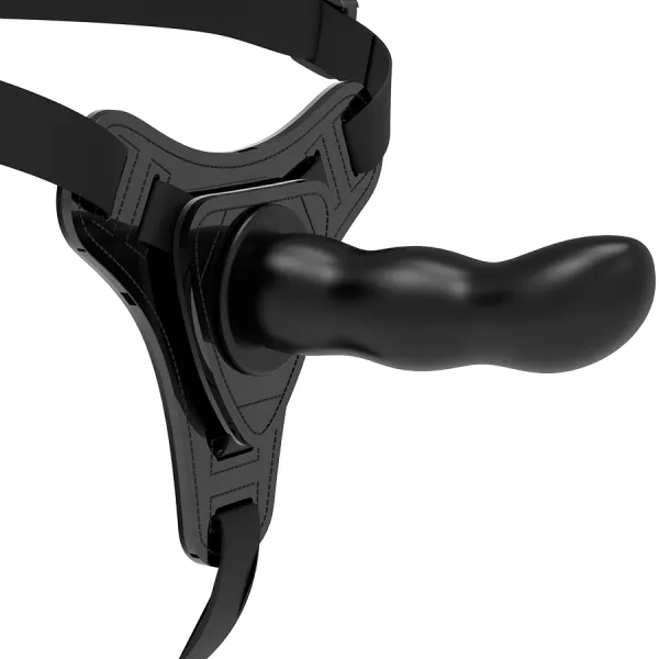 Schwarzer Silikon-G-Spot 16 cm von Fetish Submissive Harness | Fesselliebe.de