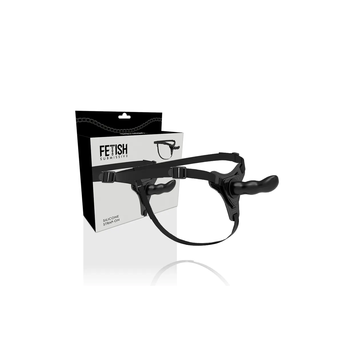 Schwarzer Silikon-G-Spot 16 cm von Fetish Submissive Harness | Fesselliebe.de