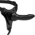 Realistisches Schwarzes Silikon 16 cm von Fetish Submissive Harness