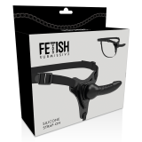 Realistisches Schwarzes Silikon 16 cm von Fetish Submissive Harness | Fesselliebe.de