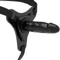 Realistisches Schwarzes Silikon 15 cm von Fetish Submissive Harness