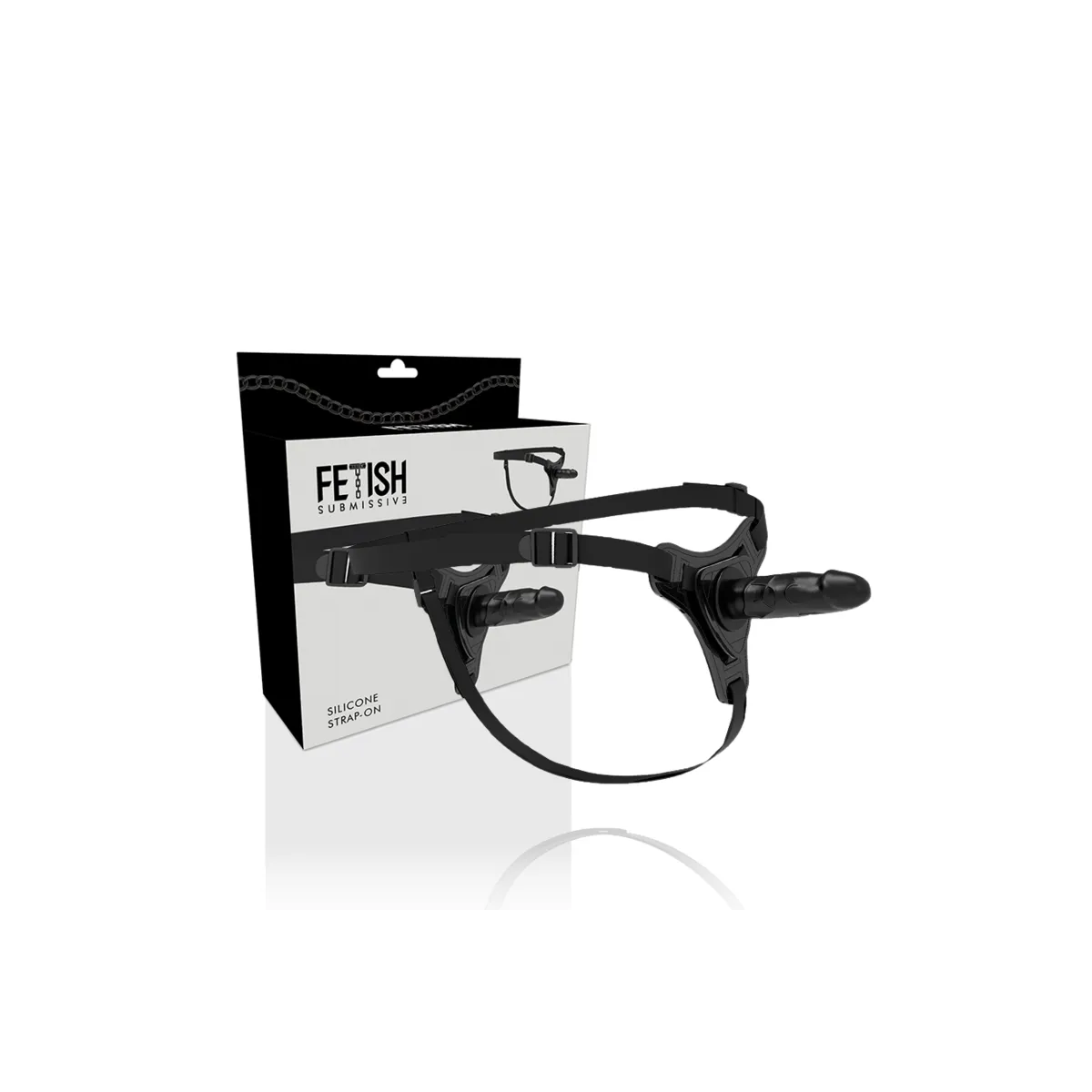 Realistisches Schwarzes Silikon 15 cm von Fetish Submissive Harness | Fesselliebe.de