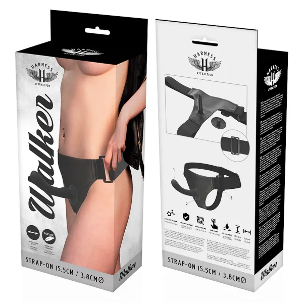 Rnes Silikon Walker G-Spot 15,5 cm -O- 3,8 cm von Harness Attraction | Fesselliebe.de