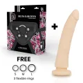 Toys Harness + Dong Flesh Silikon 20 cm -O- 4 cm von Deltaclub