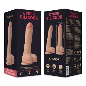Strap-On Connor Flüssige Silikon mit 3 Ringen Gratis 20,5 cm -O- 3,7 cm von Cyber Silicock