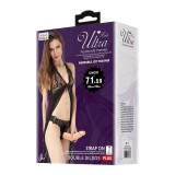 Ultra Leidenschaftlicher Doppelter Dildo mit Harness von Baile Harness Collection | Fesselliebe.de