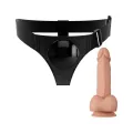 Harness-Hose Universal-Harness mit Dildo Jerry 21,8 cm Natur von Pretty Love