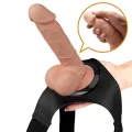 Harness-Hose Universal-Harness mit Dildo Jerry 21,8 cm Natur von Pretty Love