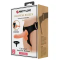 Harness-Hose Universal-Harness mit Dildo Tom 20 cm Natur von Pretty Love