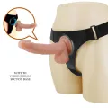 Harness-Hose Universal-Harness mit Dildo Kevin 19 cm Natural von Pretty Love