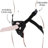 Strap-On-Gurt Schwarz von Get Real | Fesselliebe.de