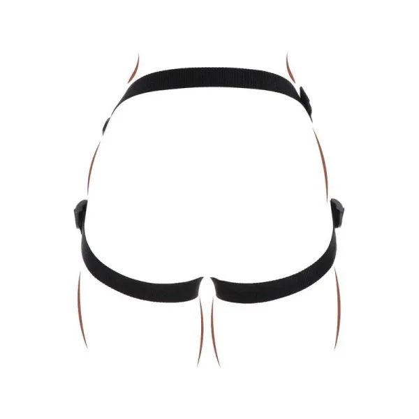 Strap-On-Gurt Schwarz von Get Real | Fesselliebe.de