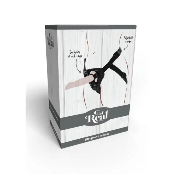 Strap-On-Gurt Schwarz von Get Real | Fesselliebe.de