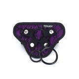 Strap-On-Spitzengeschirr Lila von Get Real | Fesselliebe.de